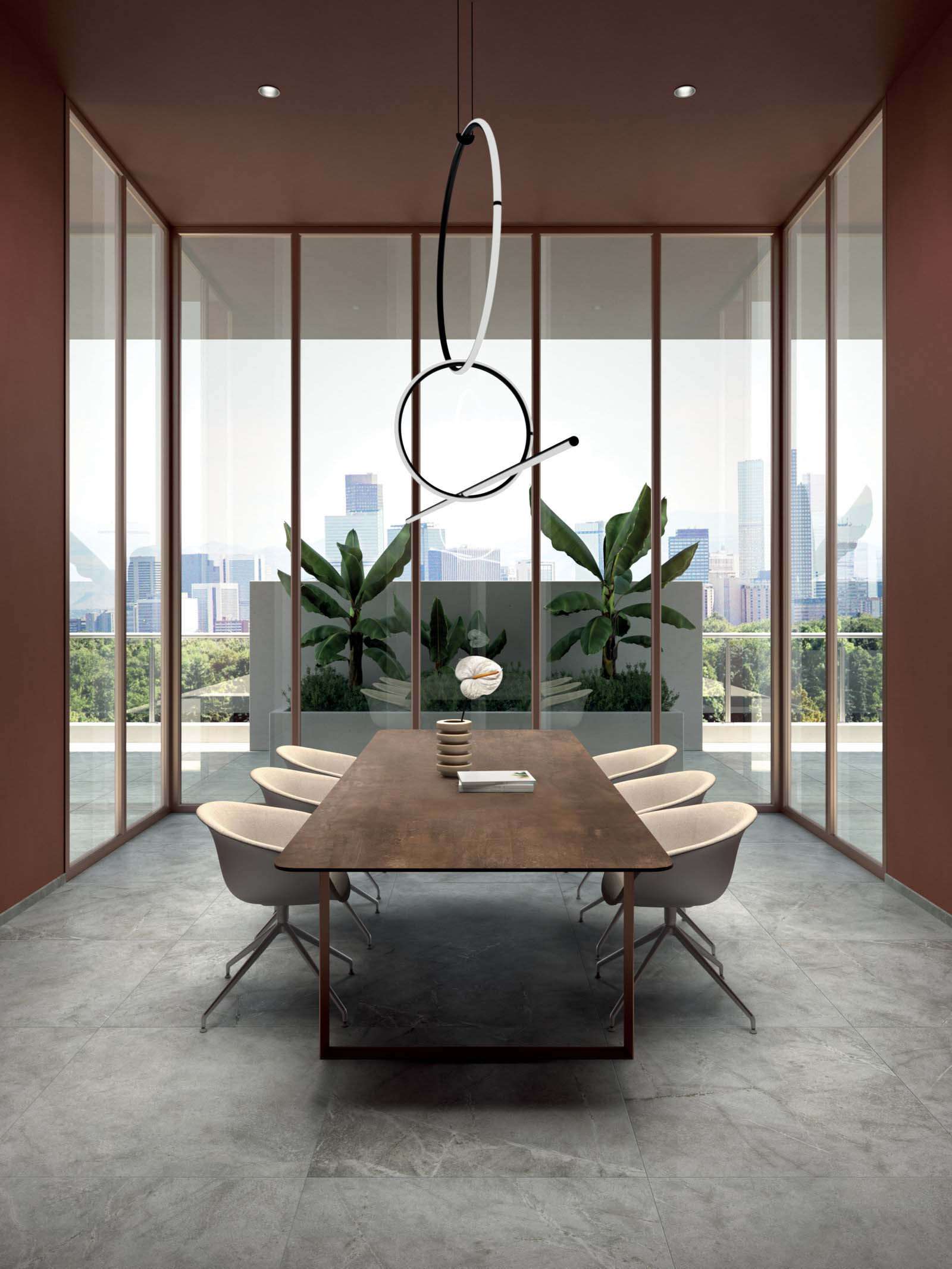 ABK Atlantis Grey 120 x 120 cm