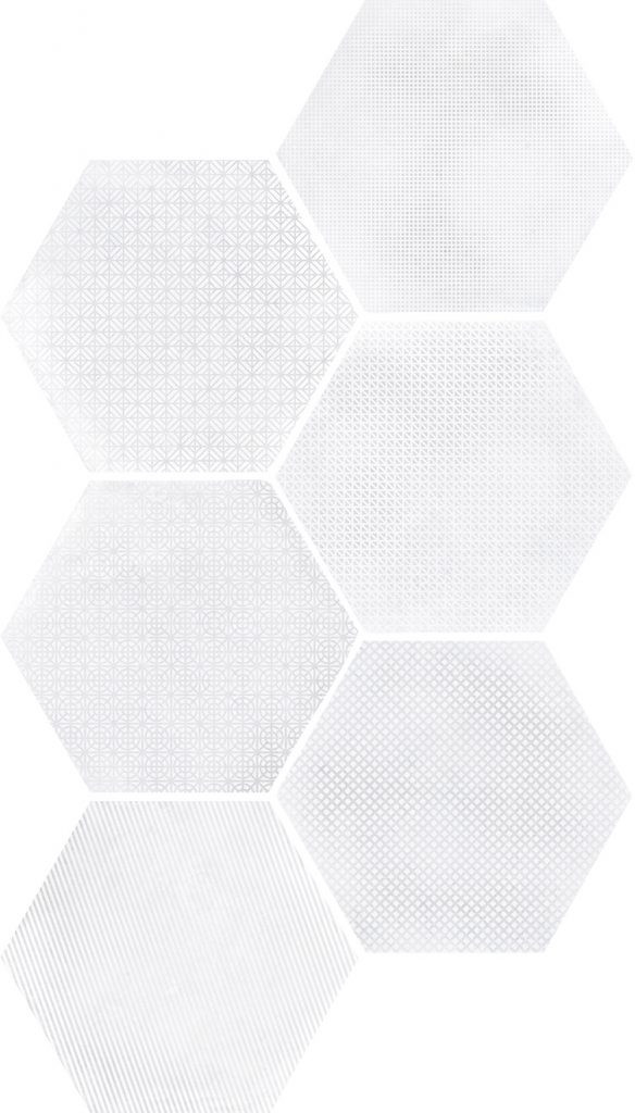 Equipe Urban Hexagon Melange Light 29,2 x 25,4 cm