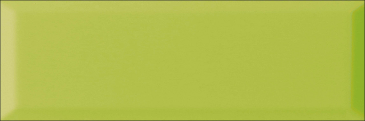 Monopole Colors Bisel Verde Brillo 10 x 30 cm