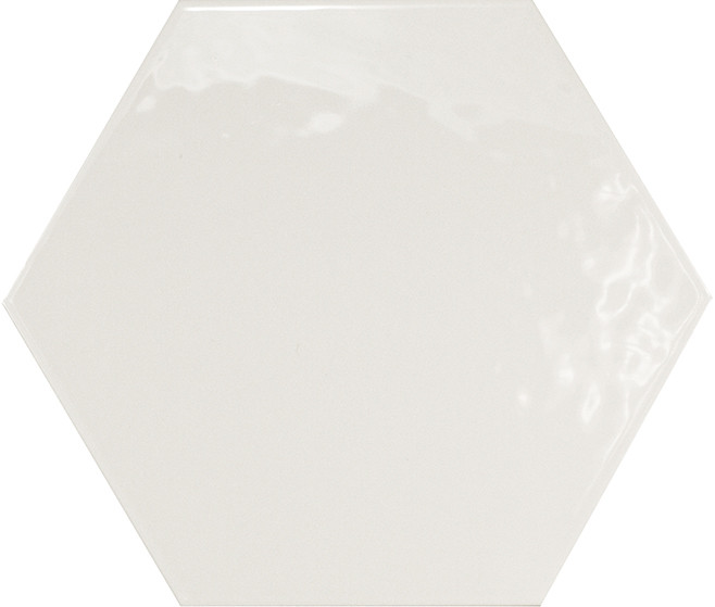 Equipe Hexatile Blanco Brillo 17,5 x 20 cm