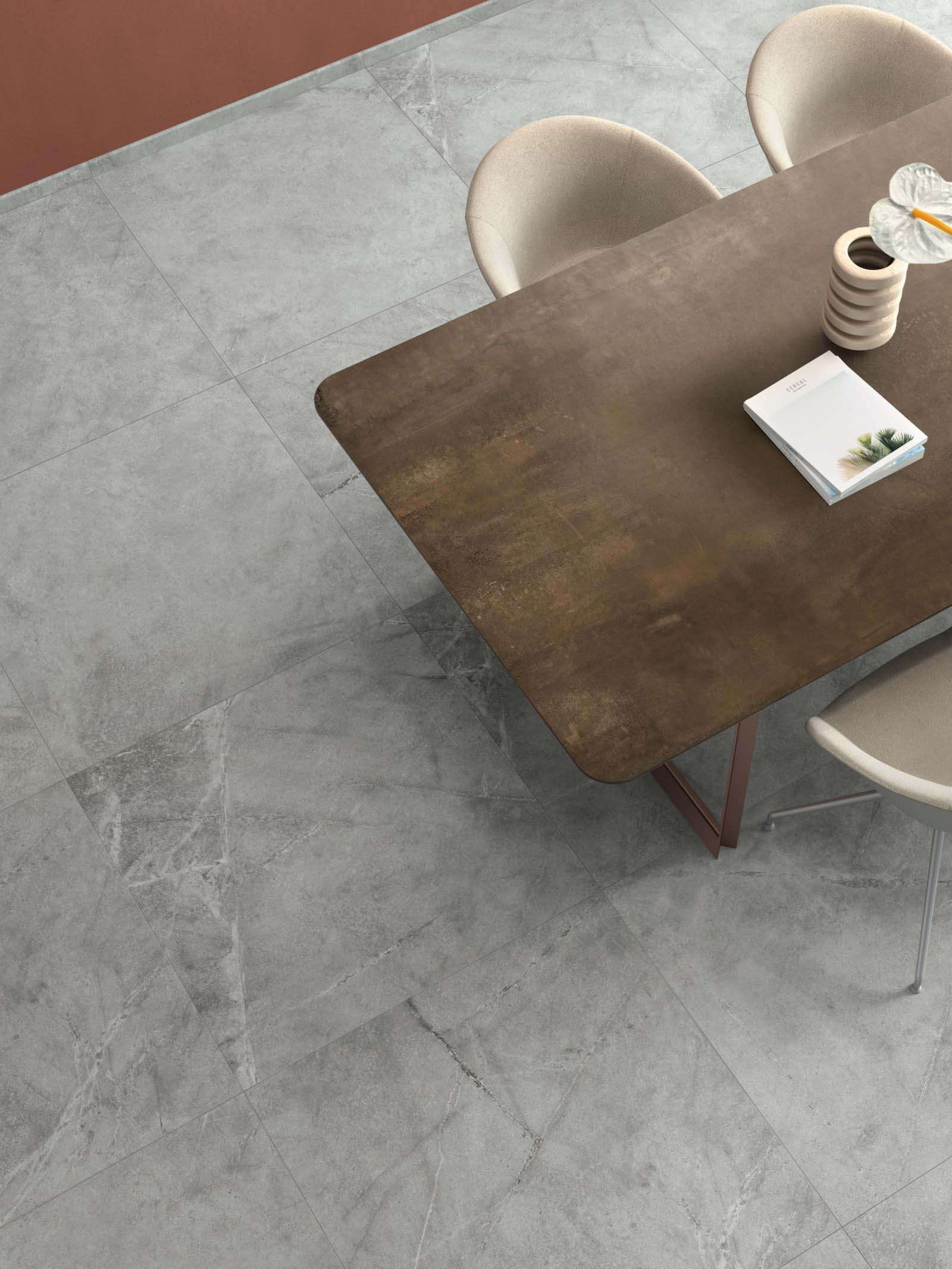 ABK Atlantis Grey 120 x 120 cm