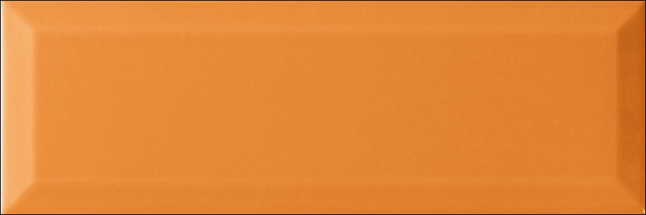 Monopole Colors Bisel Naranja Brillo 10 x 30 cm