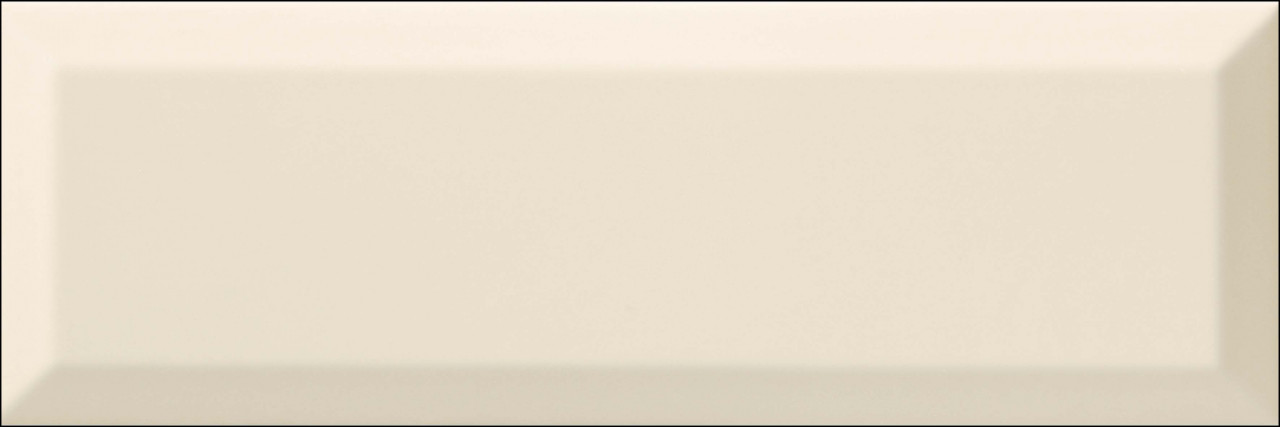 Monopole Colors Bisel Bone Brillo 10 x 30 cm