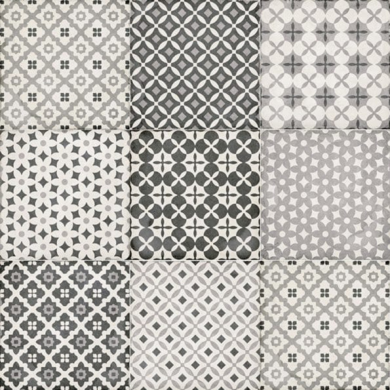 Equipe Art Nouveau Alameda Grey 20 x 20 cm
