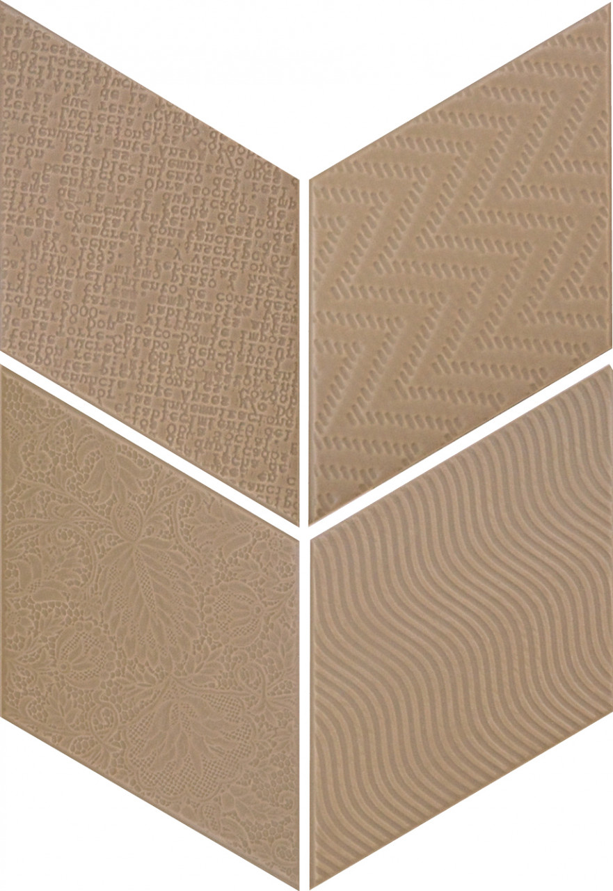 Equipe Rhombus Taupe 14 x 24 cm