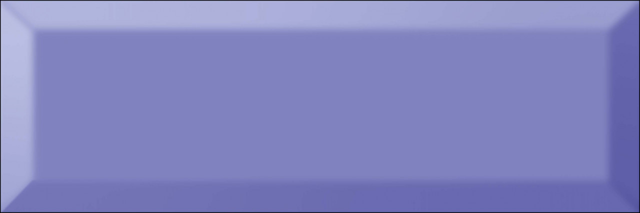 Monopole Colors Bisel Violeta Brillo 10 x 30 cm