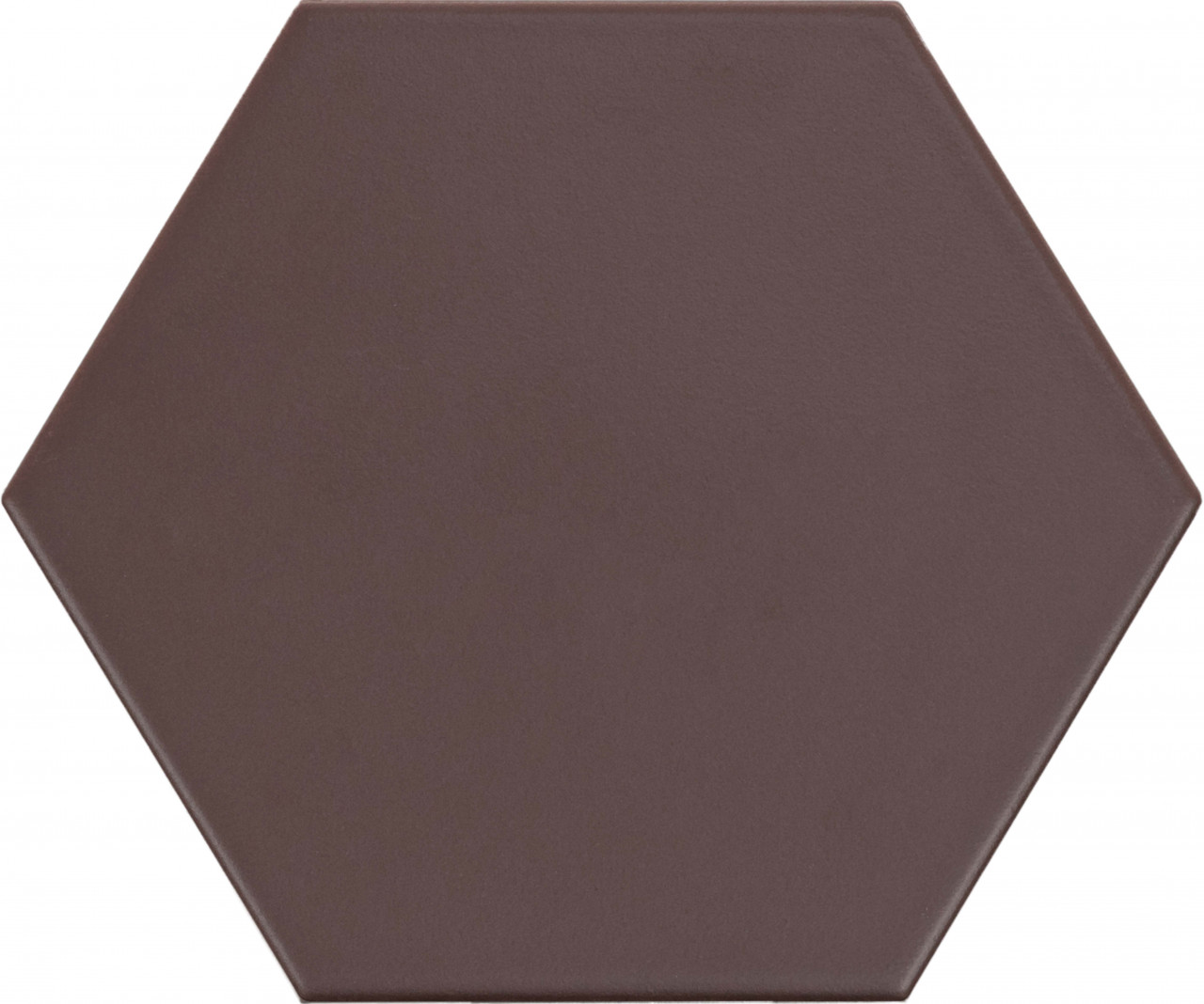 Monopole Hexagono Colors Marron 20 x 24 cm