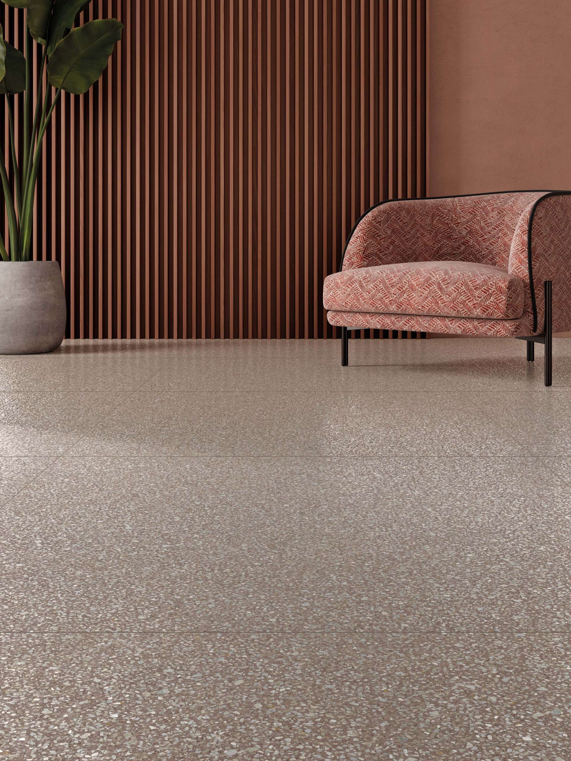 ABK Blend Dots Taupe 90 x 90 cm