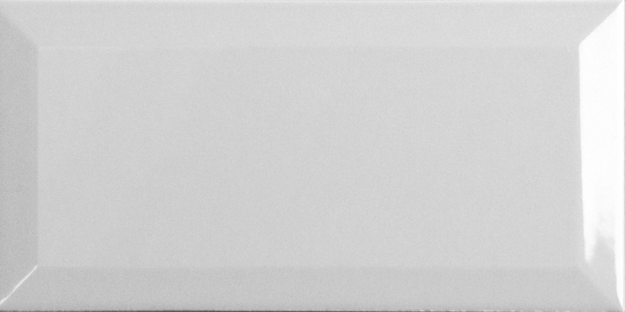 Monopole Colors Bisel Light Grey Brillo 10 x 20 cm