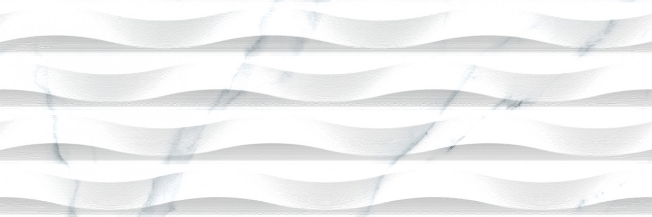 Metropol Marbleous Concept Gloss White 30 x 90 cm