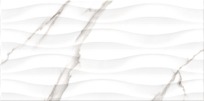 Metropol Marbleous Concept Gloss White 25 x 50 cm