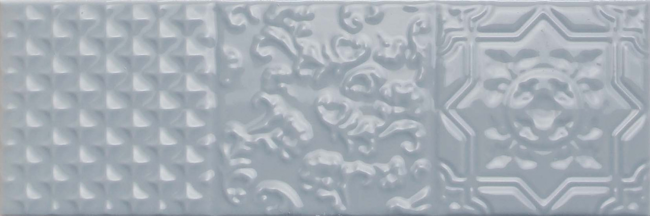 Monopole Esencia Relieve Blue Brillo 10 x 30 cm