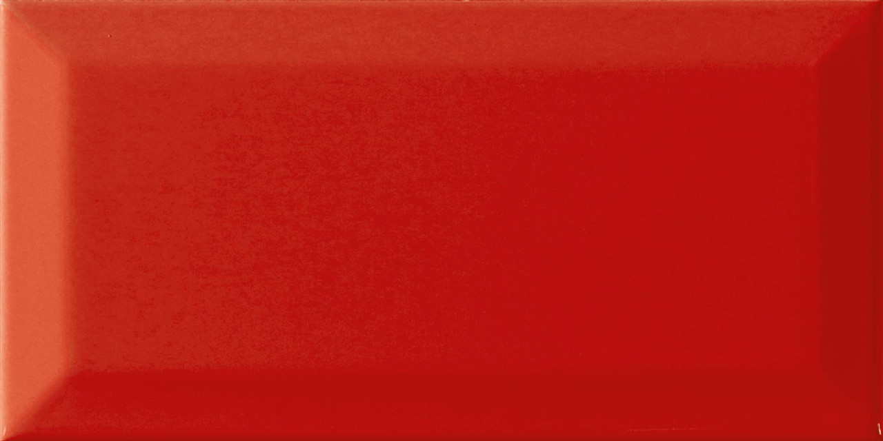 Monopole Colors Bisel Rojo Brillo 10 x 20 cm
