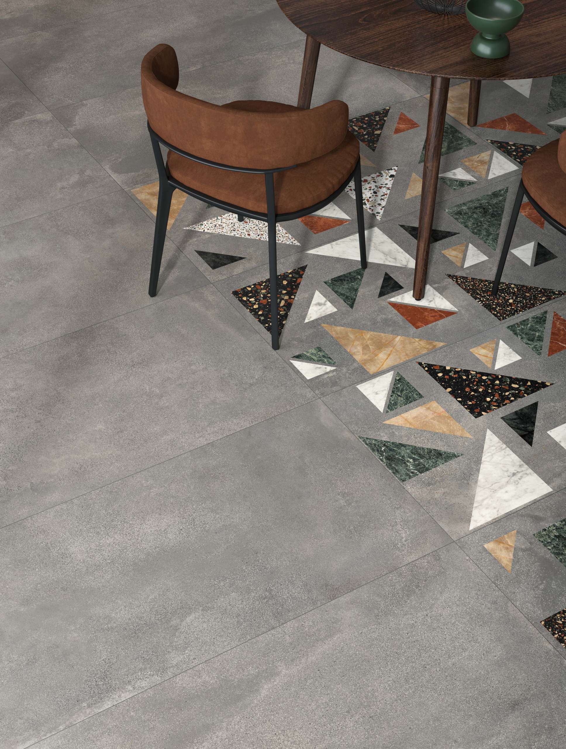 ABK Blend Concrete Grey Combo 120 x 120 cm